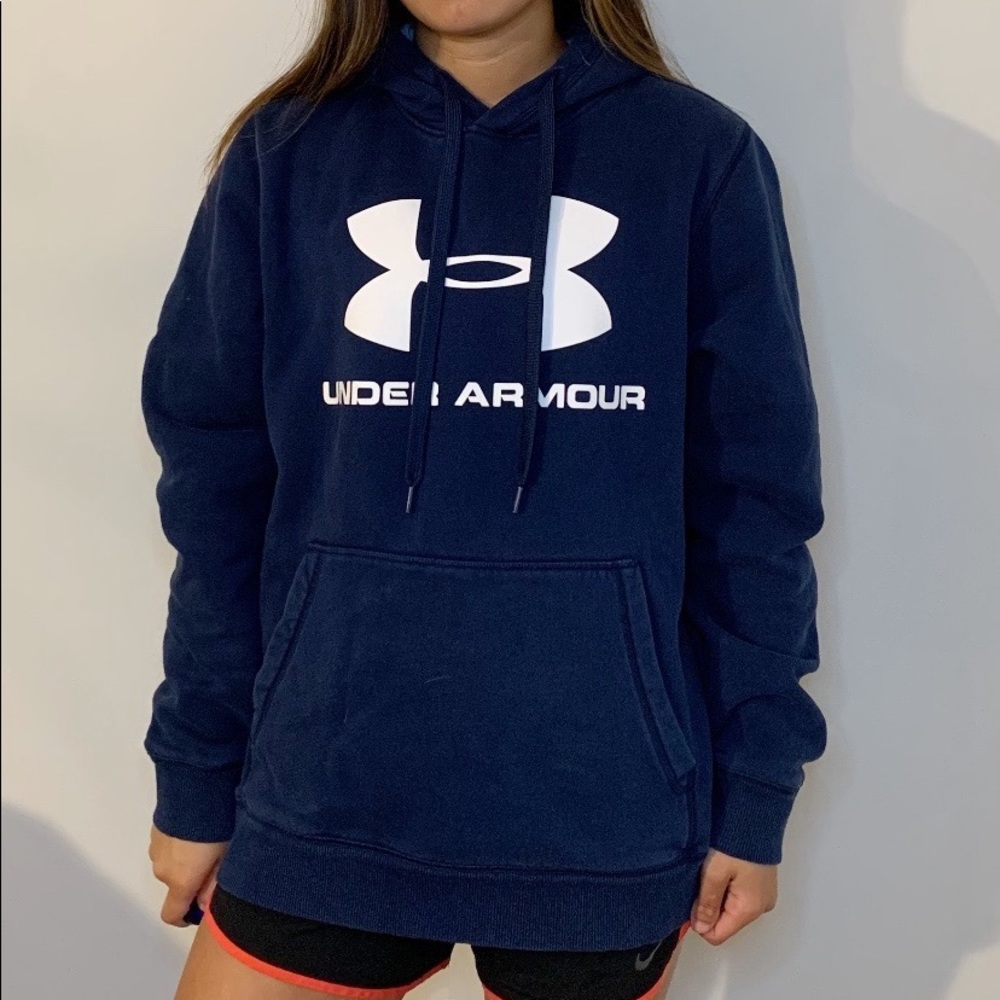 Under armour logo hoodie